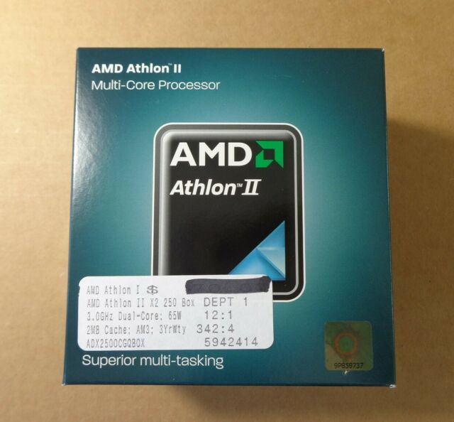 amd athlon x2 250 processor